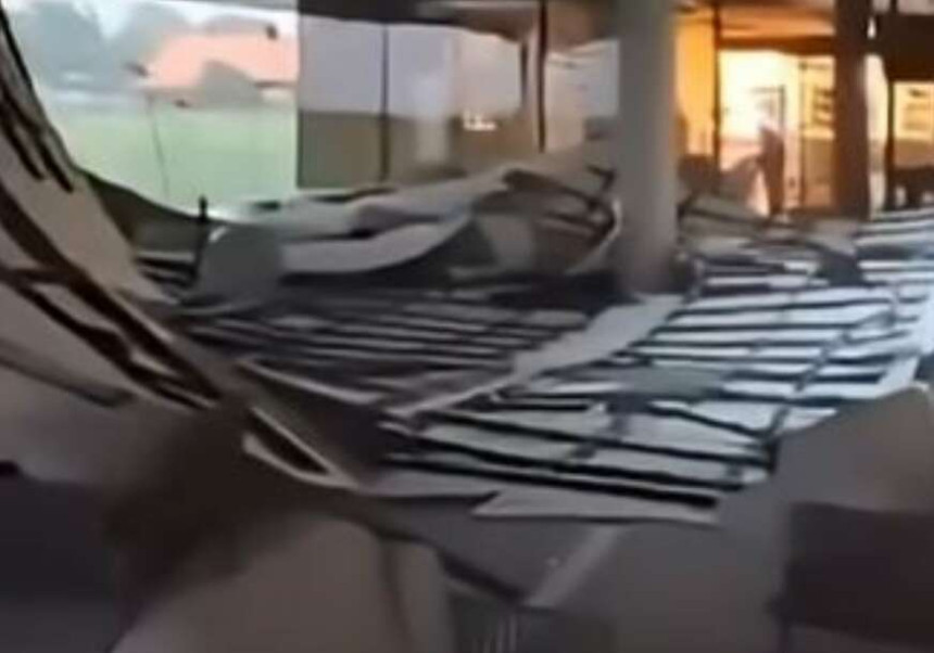 Nevrijeme haralo Slavonijom, stradao elitni hotel (VIDEO)