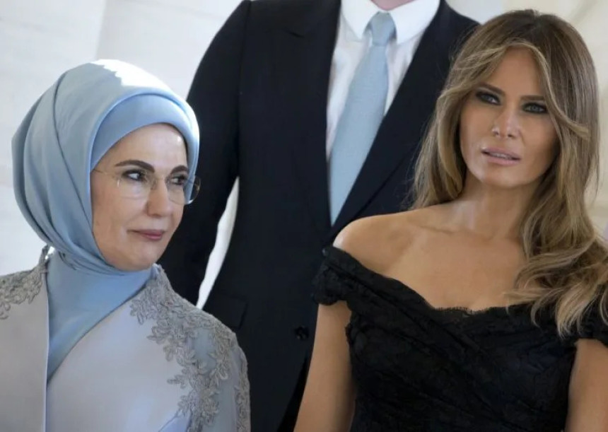Emine Erdogan pisala Melaniji Tramp: Pomozite djeci Gaze