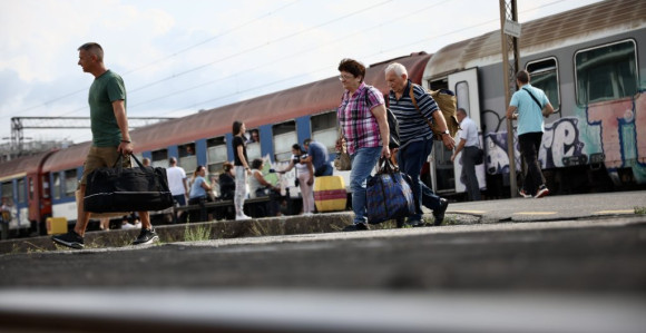 Vozovi ne idu u Crnoj Gori do daljnjeg zbog opstrukcije
