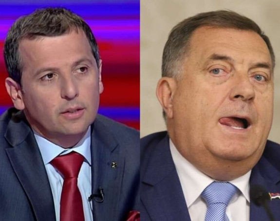 Vukanović podnio krivičnu prijavu protiv Dodika