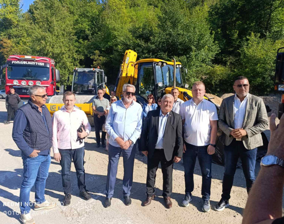 Počinju radovi na izgradnji puta Rudo - Mioče