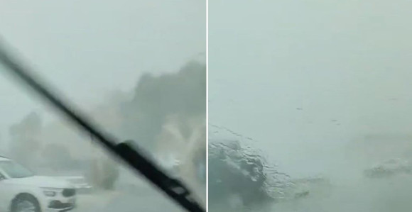 Nevrijeme pogodilo Crnu Goru, ne vidi se prst pred okom