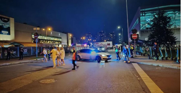 Стигла дојава о бомби у арени пред меч Србије и Финске