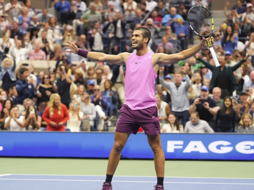 Karlos Alkaras osvojio je drugu titulu na US openu,