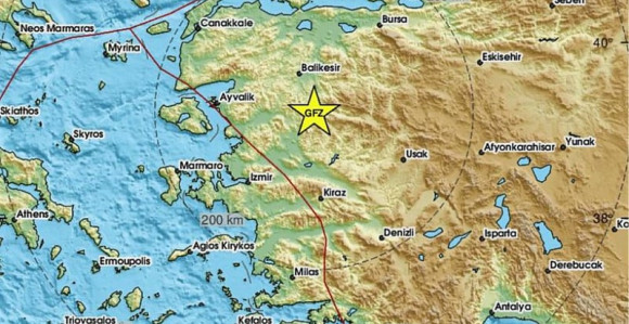 Zemljotres jačine pet stepeni pogodio zapad Turske