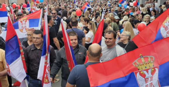 Широм Србије окупљања грађана против блокада