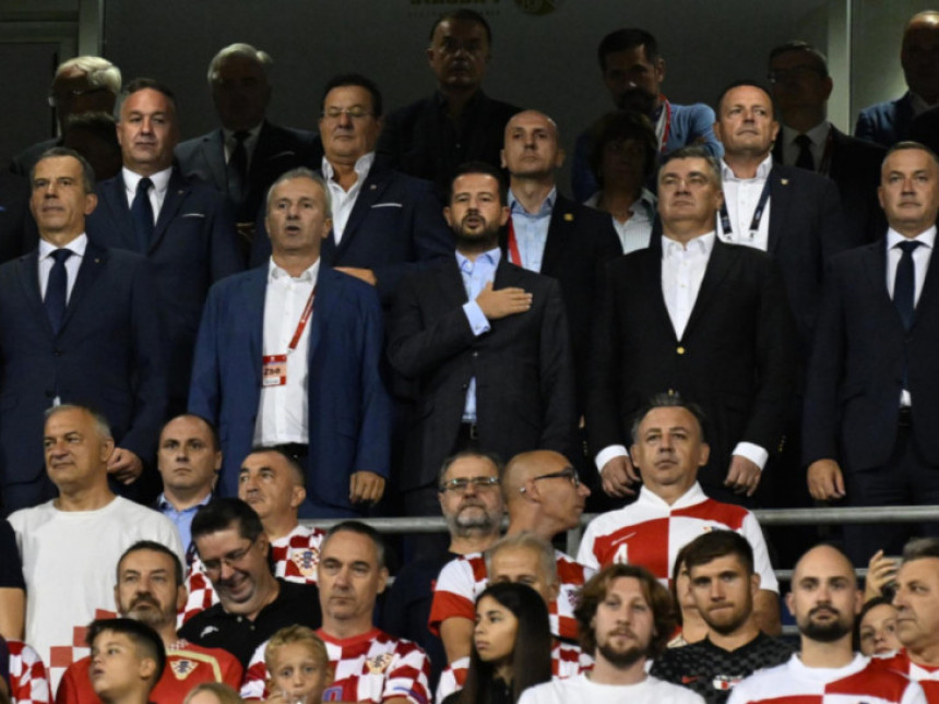 Milatović osudio skandiranje na utakmici HR - CG