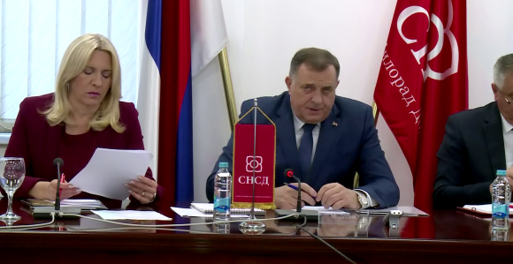 Da li Željka Cvijanović u Americi lobira za pomilovanje stranačkog šefa Milorada Dodika?