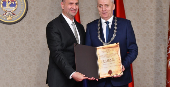 Priznanje m:tel-u za Dan Univerziteta u Istočnom Sarajevu