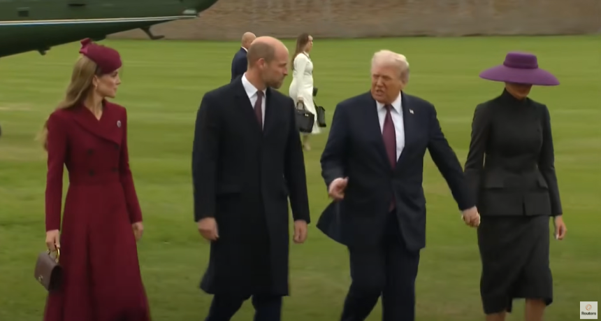 Melanija i Tramp će spavati odvojeno u zamku Vindzor