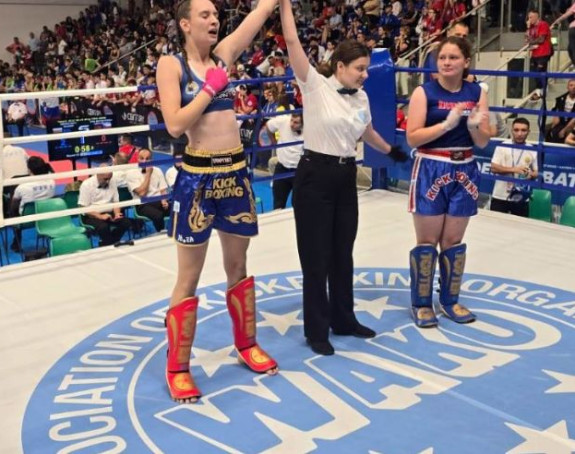 Николина Цвијетић из Невесиња европска првакиња у кик-боксу