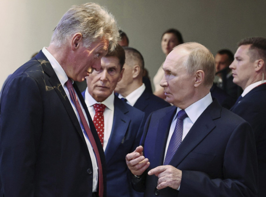 Peskov: Putin otvoren za pregovore u Ukrajini
