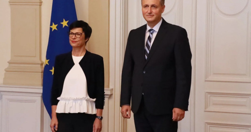 Marta Kos stigla u BiH: Cvijanovićeva bojkotuje posjetu
