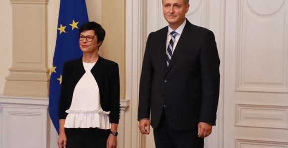 Marta Kos stigla u BiH: Cvijanovićeva bojkotuje posjetu