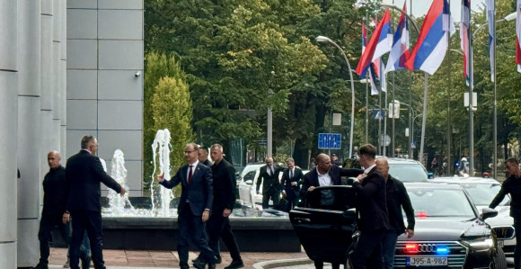 Premijer Srbije Đuro Macut u posjeti Vladi Save Minića