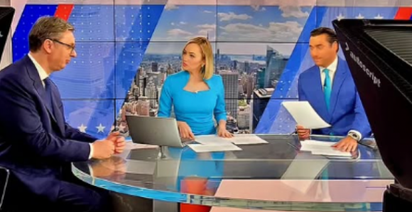 Vučić na američkoj televiziji govorio o ulozi Srbije