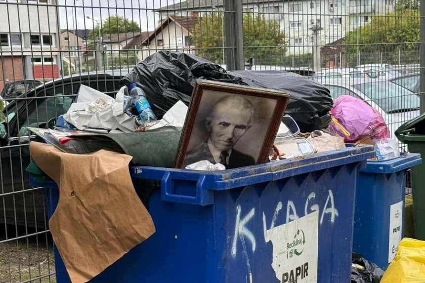 Sramotna slika društva: Nikola Tesla u kontejneru