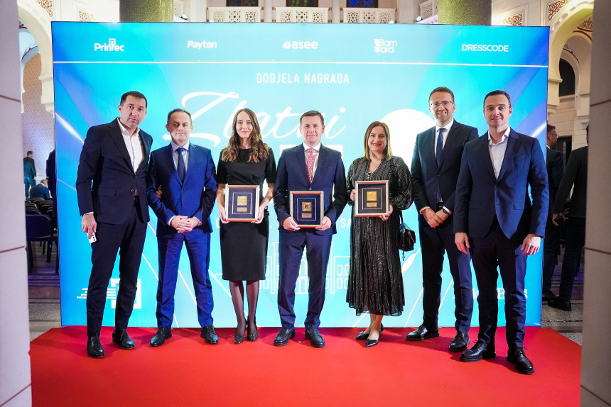 Нова банка освојила три Златна БАМ-а