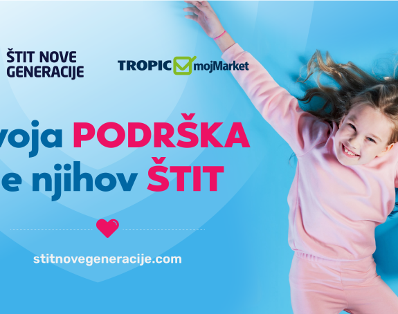 Тропиц постао „Заштитник дјеце“: сарадња са Удружењем Нова генерација као подршка дјеци у ризику