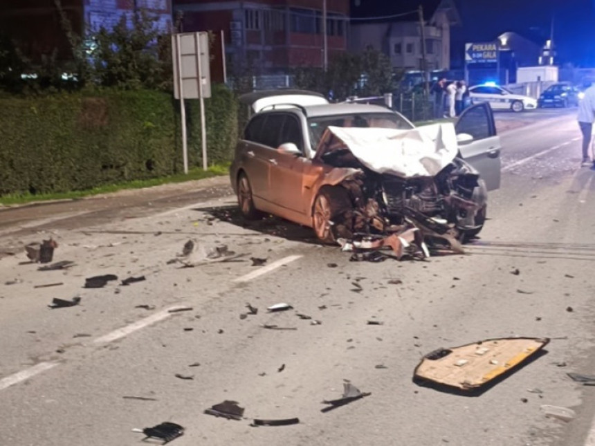 Stravičan sudar kod Banjaluke, više vozila učestvovalo