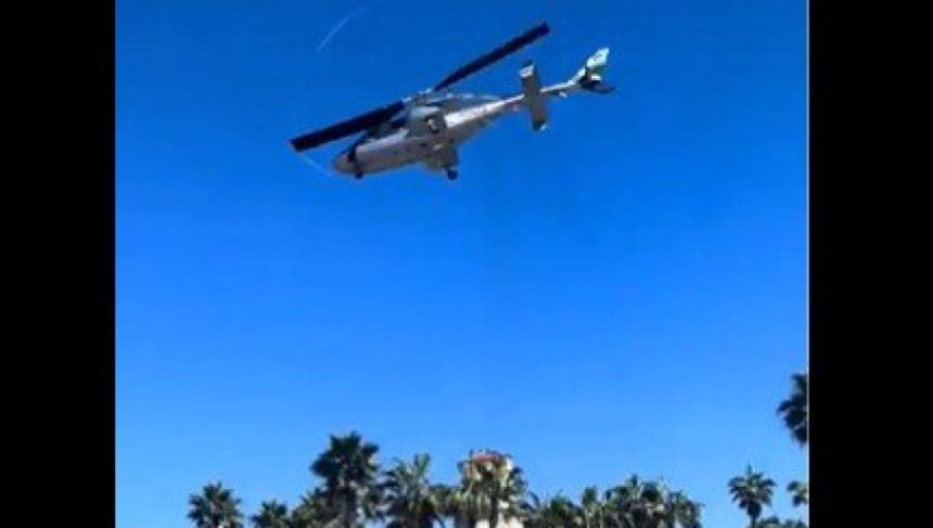 Petoro povrijeđenih u padu helikoptera na Kaliforniji