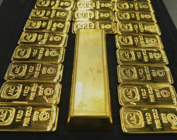 Cijena zlata dostigla novi rekord - više od 4.100 $ za uncu