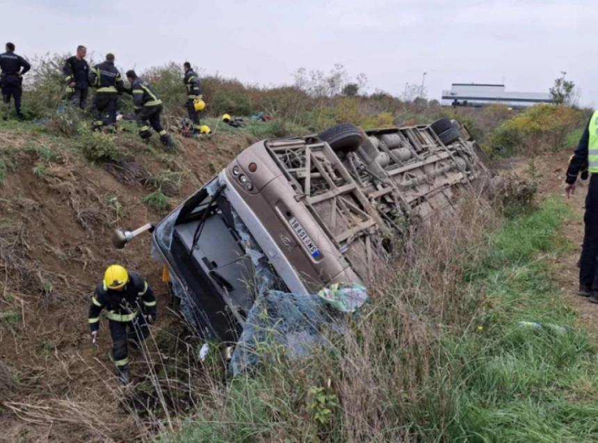 Uhapšen vozač autobusa koji je imao udes kod S. Mitrovice