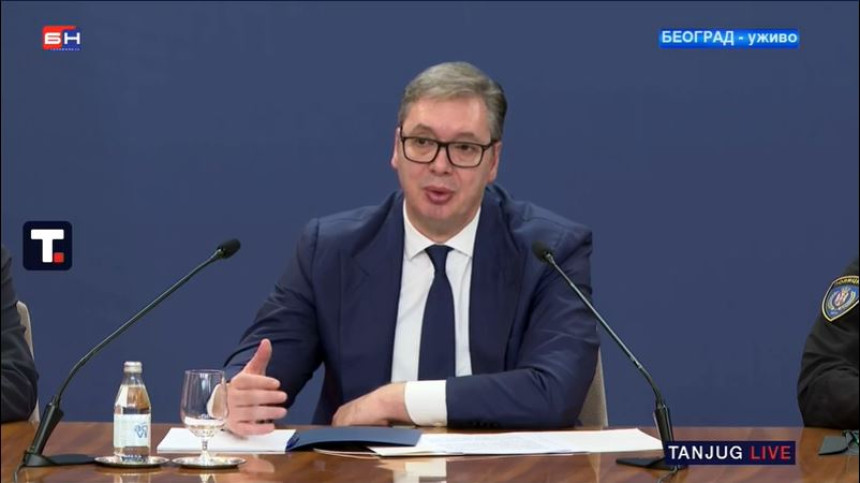 Vučić: Užasan teroristički napad ispred Narodne skupštine