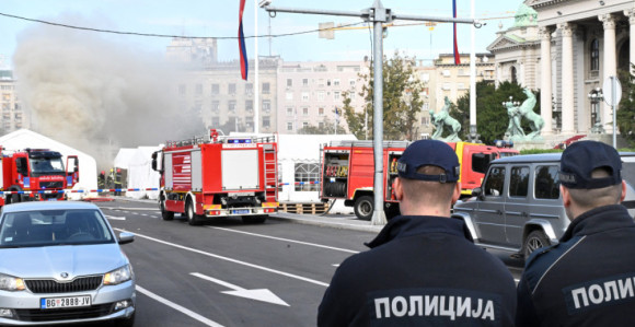 Uhapšen muškarac zbog pucanjave ispred Skupštine
