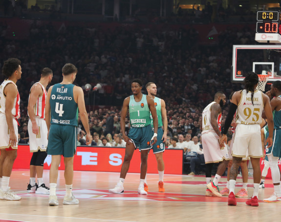 Košarkaši Crvene zvezde pobijedili "Baskoniju"