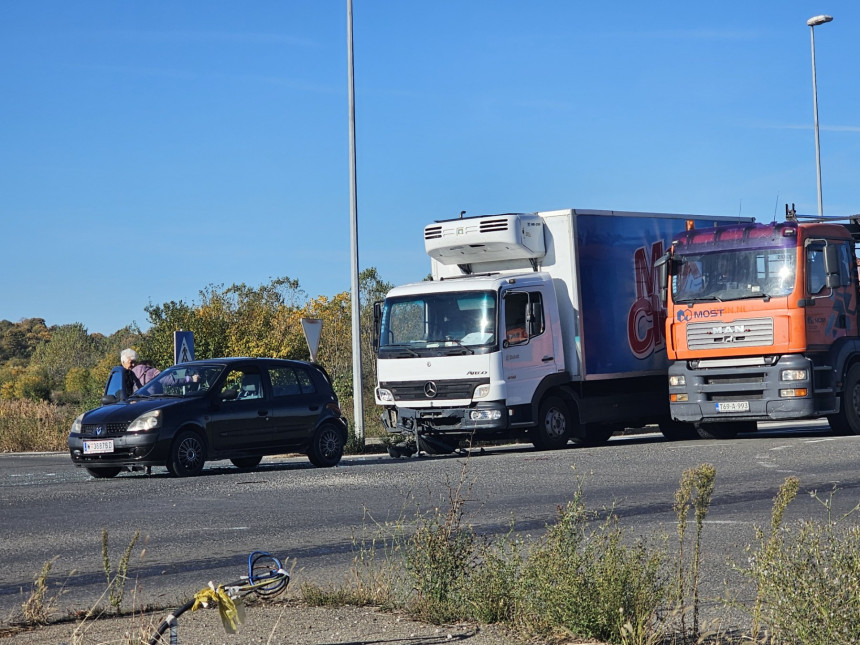 БН: Саобраћајна незгода на обилазници код Еко депоније