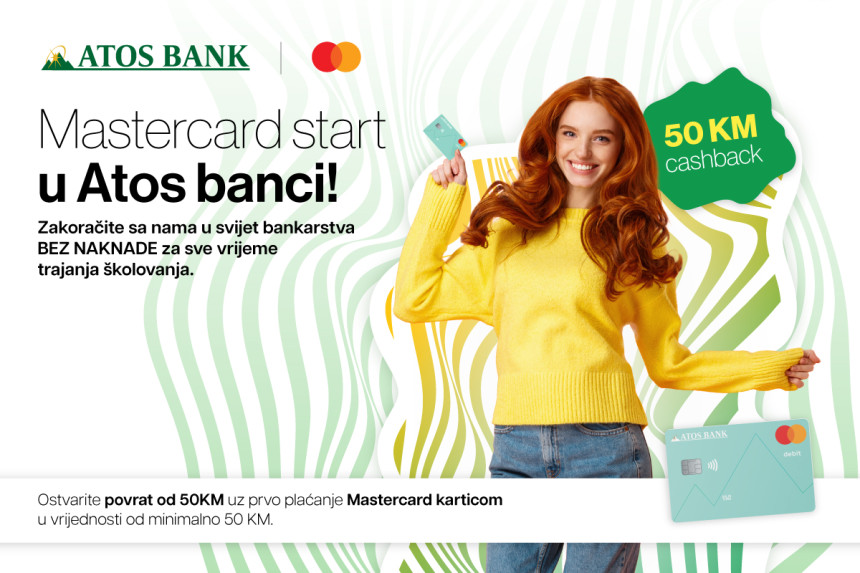 Мастерцард старт у АТОС Банци: Подршка младима на путу ка финансијској самосталности