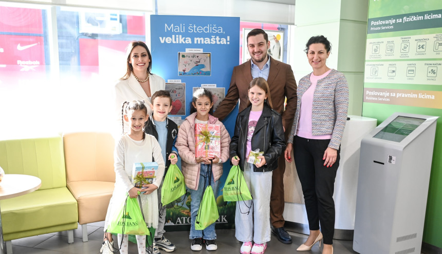 Uručene nagrade pobjednicima kreativnog konkursa ATOS Banke