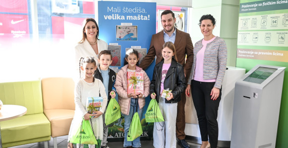 Uručene nagrade pobjednicima kreativnog konkursa ATOS Banke