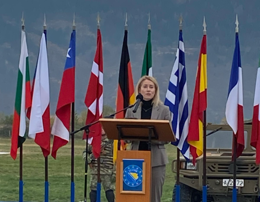 Калас: Европска унија је одлучна да осигура мир у БиХ