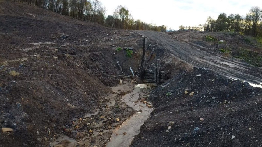 Zatvoren rudnik u Bistrici, razorene njive i šume