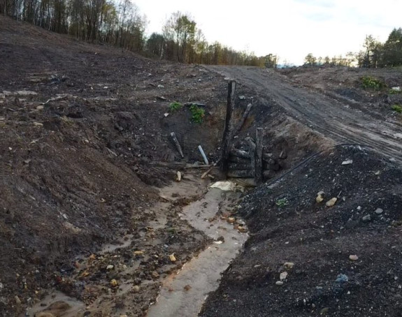 Затворен рудник у Бистрици, разорене њиве и шуме