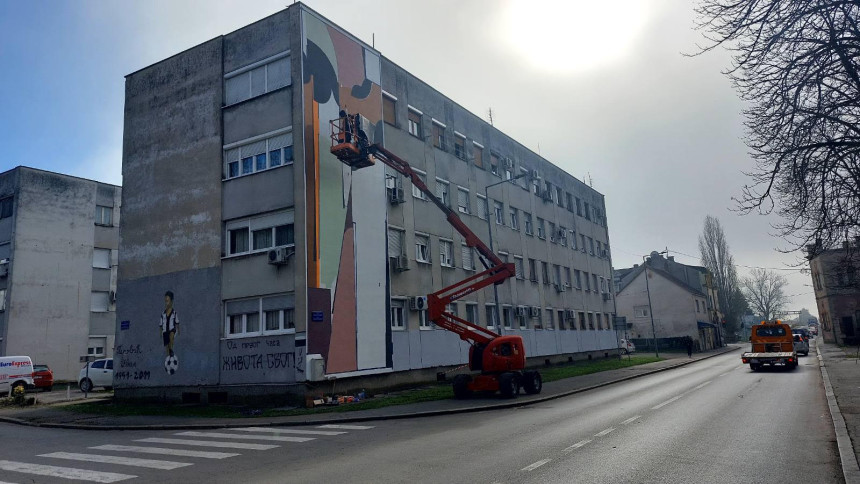Prijedor - grad na Sani dobija još jedan mural