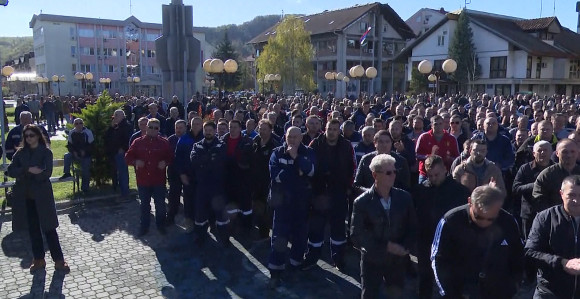 Uprava RiTE smijenjena, radnici se NISU vratili na posao, policija "češlja" sindikalce