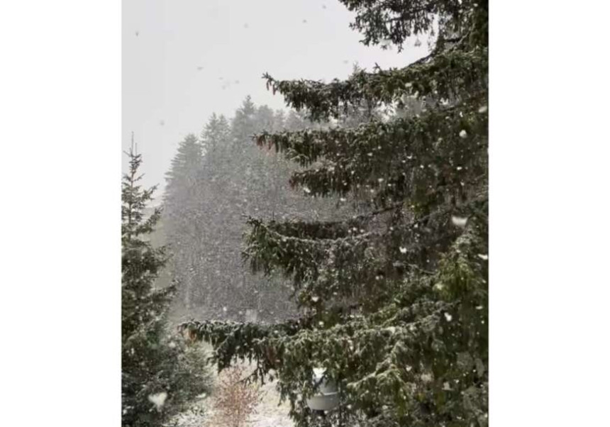 U Srbiji pada snijeg, padavine moguće i kod nas