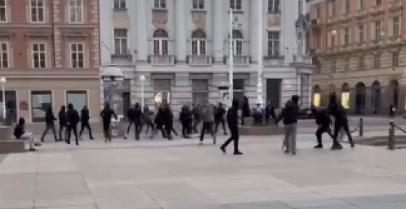 Masovna tuča maskiranih mladića u centru Zagreba