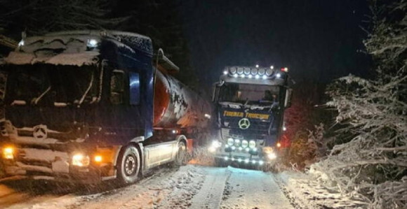 Zabranjen saobraćaj za teretna vozila preko Romanije