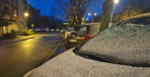 Oblačno i hladno vrijeme, snijeg i kiša u većini predjela