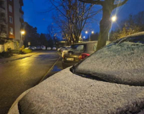 Oblačno i hladno vrijeme, snijeg i kiša u većini predjela