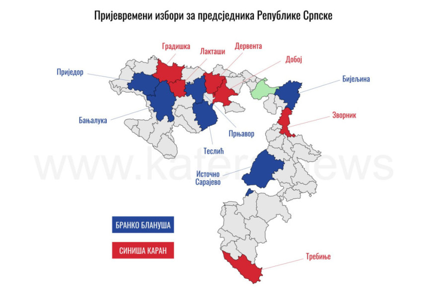 Najveći gradovi Srpske su izabrali prof. dr Blanušu