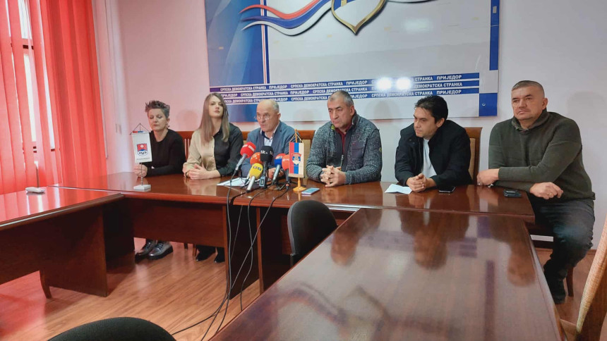 SDS Prijedor: Građani siti lažnih obećanja SNSD-a