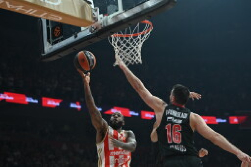 Košarkaši Zvezde preokretom srušili Olimpijakos u Areni
