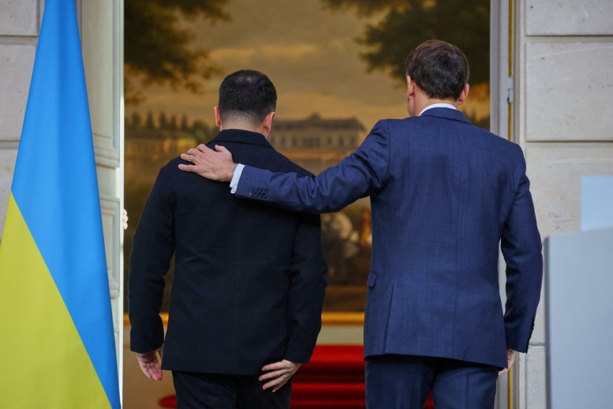 Zelenski ponovo u Parizu na sastanku sa Makronom