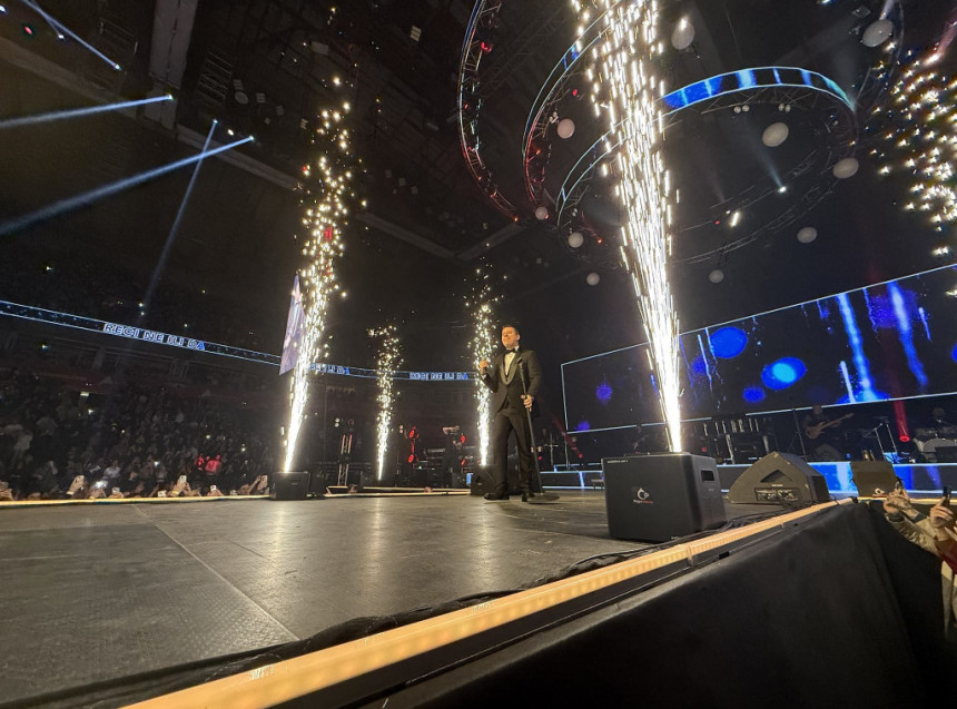 Vlado Georgiev održao prvi koncert u beogradskoj Areni