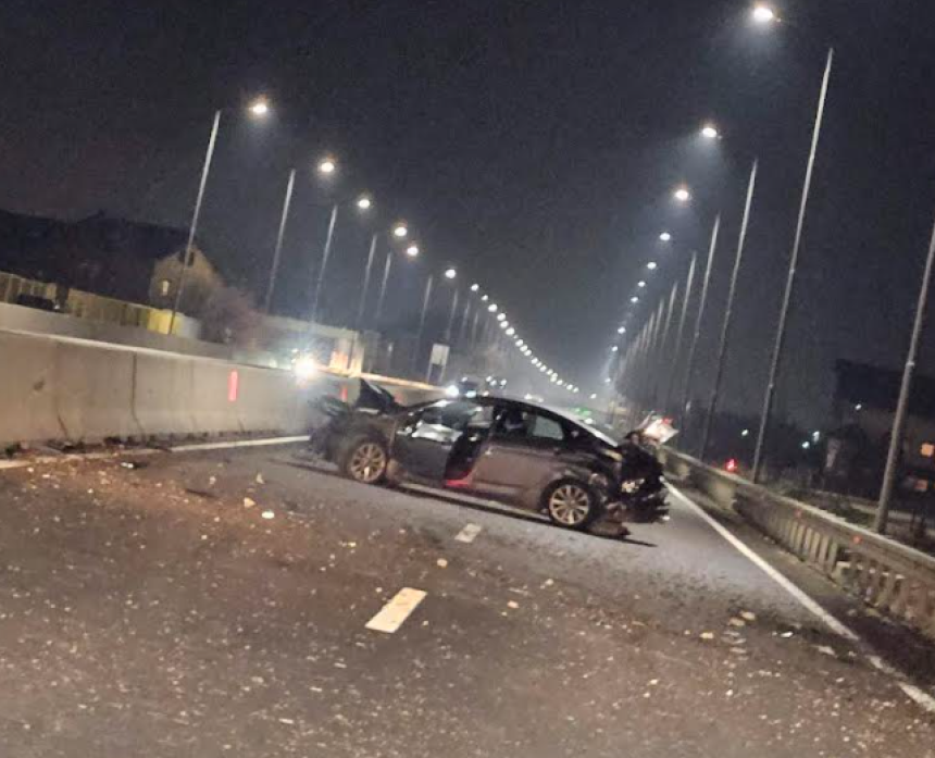 Удес на брзој цести Бањалука-Клашнице, отежан саобраћај